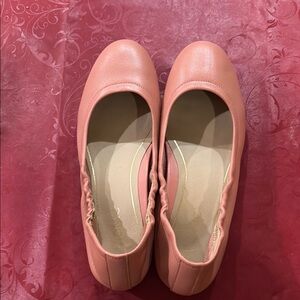 Vionic Orange Flats Classic Minimalist Design